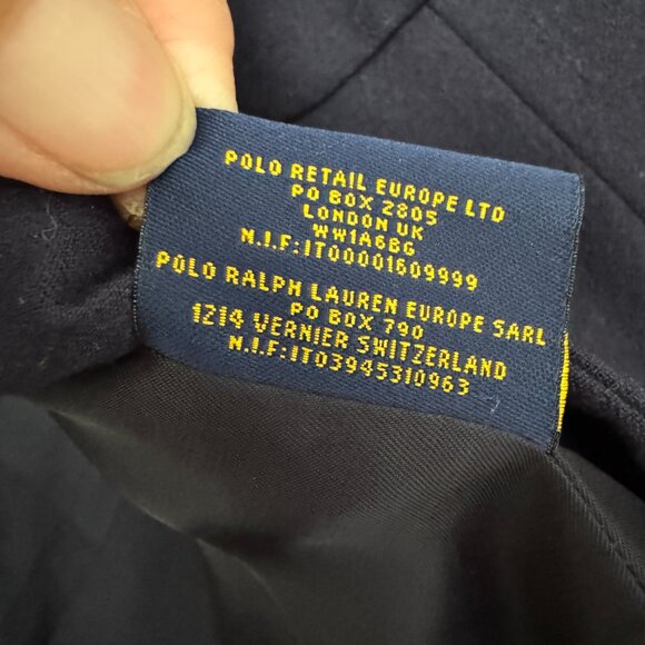 VINTAGE Ralph Lauren Rugby navy blazer with gold buttons - Picture 5 of 8
